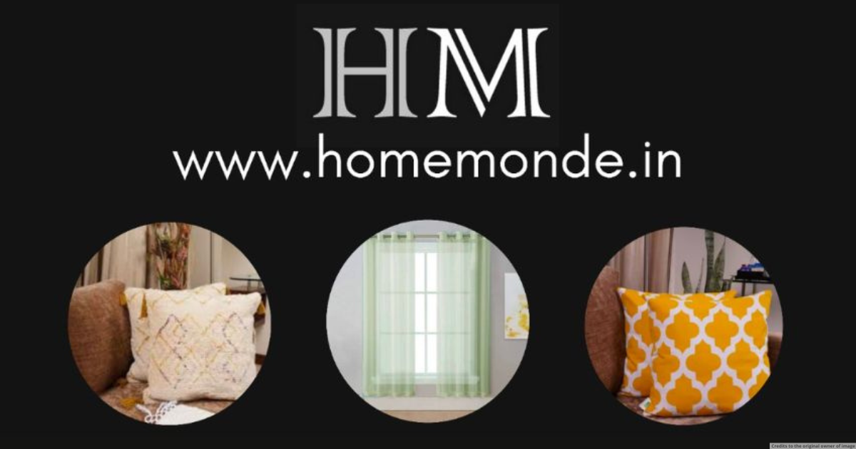 Fast growing Premium home decor Brand HomeMonde Launches its D2C eCommerce store Homemonde.in